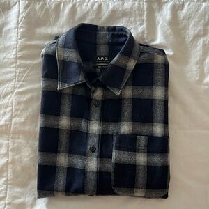 A.P.C men’s wool flannel